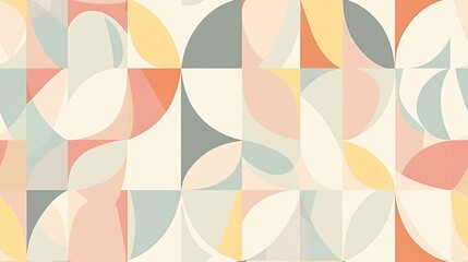 Seamless Abstract Geometric Pattern Background