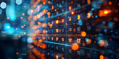 Vibrant Technology Conferences and Digital Communication Events Worldwide Backdrop