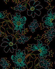 seamless floral pattern