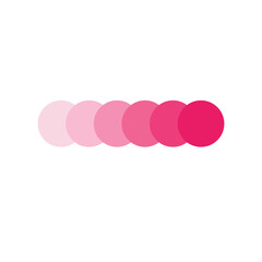 Pink Monochrome color palette