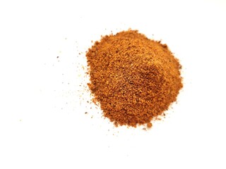 Very spicy pile of ground chili.