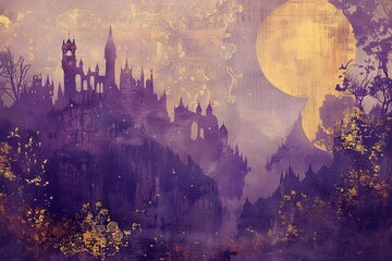 Fantastic graphic background