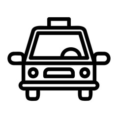 taxi car icon