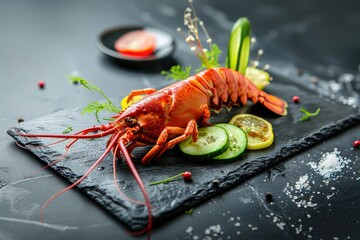 Fresh seafood dish, perfect for a special occasion or fine dining