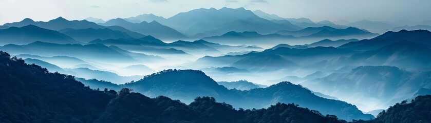 Fototapeta premium Scenic mountain view