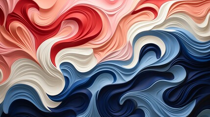 Dynamic patterns inspired by natural elements like wind, water, and fire, capturing the energy and movement of the natural world. Painting Illustration style, Minimal and Simple,