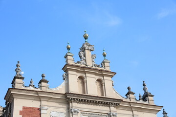 Kraków Sukiennice - Cloth Hall, architectural details