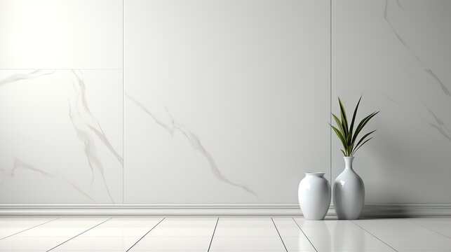 Clean white background with a subtle marble texture, adding elegance and sophistication to any design. Painting Illustration style, Minimal and Simple,