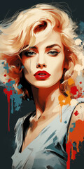 Artistic Abstract Woman