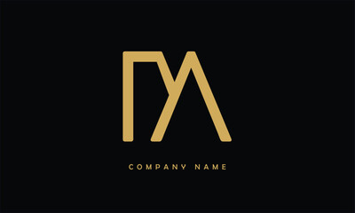 TM, MT, T, M Abstract Letters Logo Monogram
