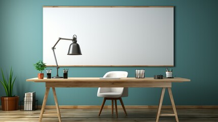 Whiteboard walls for spontaneous idea generation and visual planning, fostering innovation and problem-solving. Painting Illustration style, Minimal and Simple,