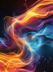 Fototapeta premium Colorfulç¥¥äº‘