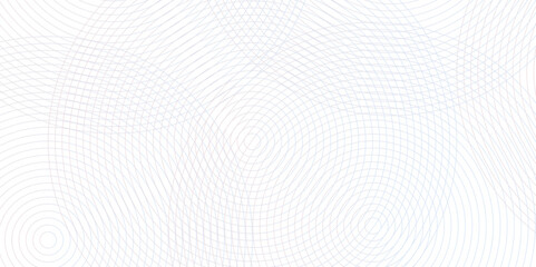 Seamless geometric spiral pattern and abstract circle wave lines overlapping pattern isolated. Design technology or modern concept. Ornament overlapping background. Colorful element line pattern.