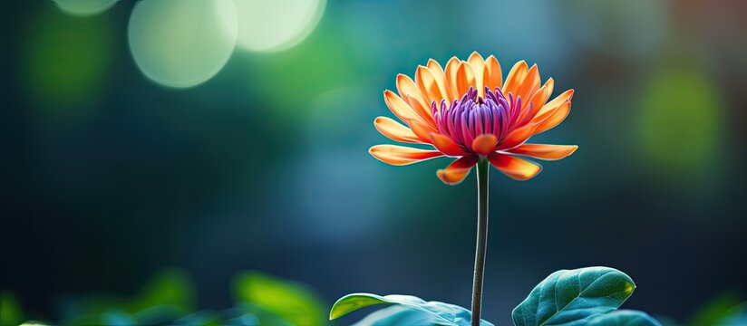 Nature chembarathi Plant. Creative banner. Copyspace image