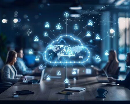 Cloud based Project Management Software Enabling Remote Team and Digital Communication for Businesses