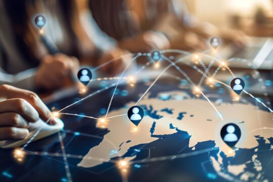 Investigate the role of customer service in maintaining strong relationships and fostering longterm connections with global clients