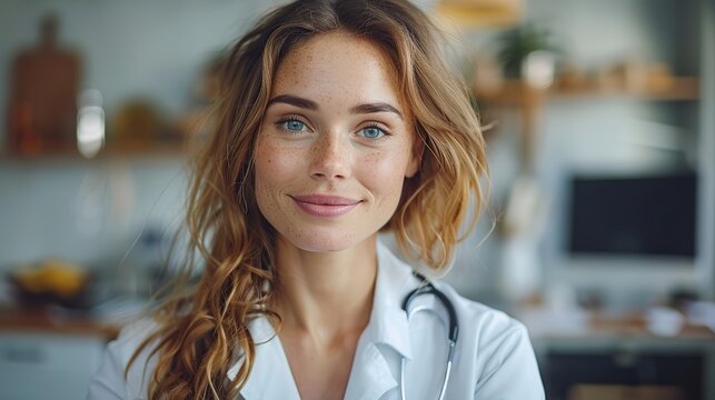 healthcare personnel and the concept of a pandemic enthusiastic smiling doctor physician with white coat looking enthusiastic cross arms chest listening to patient.illustration