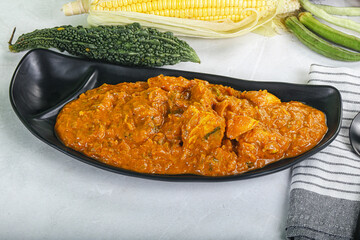 Indian cuisine - Kadai chicken masala