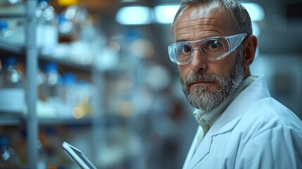 Fototapeta premium close up of an unidentified doctor using a computer tablet in a hospital .stock illustration