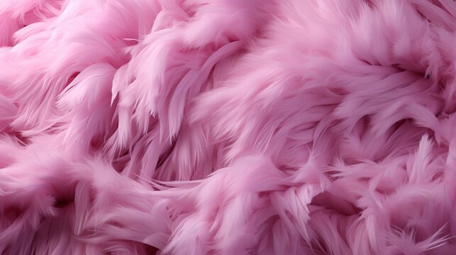 Faux fur texture with soft, fluffy fibers and a plush feel, adding a touch of luxury and warmth to winter-themed designs or product packaging. Painting Illustration style, Minimal and Simple,