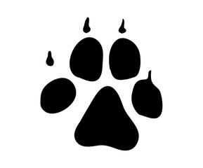 animal paw icon