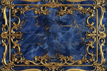 Lavish antique baroque, barocco ornate marble ceiling frame non linear reformation design. elaborate ceiling with intricate accents depicting classic elegance and architectural beauty