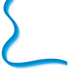 Simple multicolored layered lines.