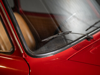Retro and vintage old-timer car .