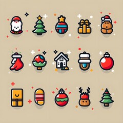 christmas icons
