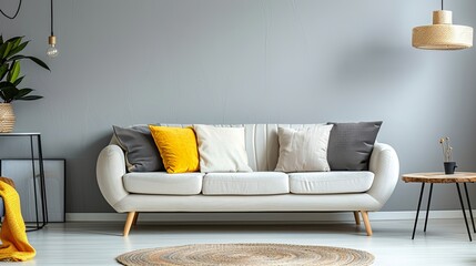 Cozy Scandinavian Living Room