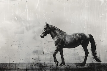 A majestic horse, showcasing its strength and beauty.