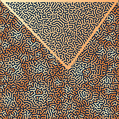 ABSTRACT GRADIENT ORANGE COLOR TURING PATTERN ROUGH DESIGN BAKGROUND VECTOR GOOD FOR WALLPAPER, COVER,POSTER 