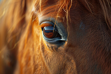 A majestic horse, showcasing its strength and beauty.