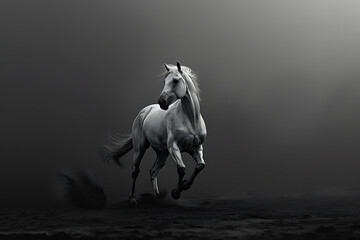 A majestic horse, showcasing its strength and beauty.