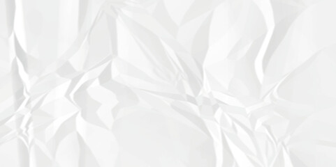 White crumpled paper texture. White wrinkled paper texture. White paper texture. White crumpled and top view textures can be used for background of text or any contents.