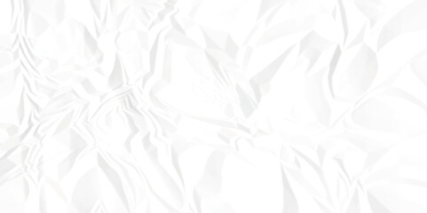 White crumpled paper texture. White wrinkled paper texture. White paper texture. White crumpled and top view textures can be used for background of text or any contents.