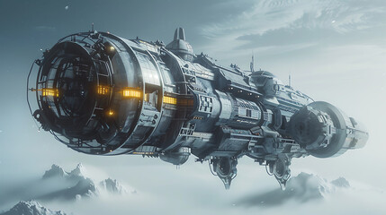 Futuristic Spacecraft: Transforming Cargo Transportation Beyond Earth