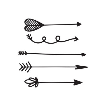 vector illustration of a arrows