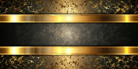 Luxurious black gold background with grunge texture and shiny gold accents, luxury, elegant, dark, abstract, texture, metallic, vintage, shiny, black background, gold, design, classy
