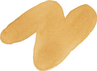 Watercolor Abstract Splash Blob Organic