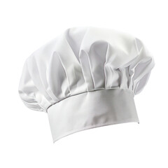 Chef hat isolated on transparent background