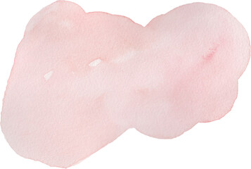 Watercolor Abstract Splash Blob Organic