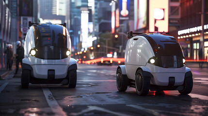 Robotic Delivery Vehicles: Transforming Urban Transportation