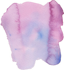Fototapeta premium Watercolor Abstract Splash Blob Organic
