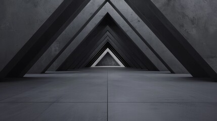 Fototapeta premium Abstract Geometric Perspective