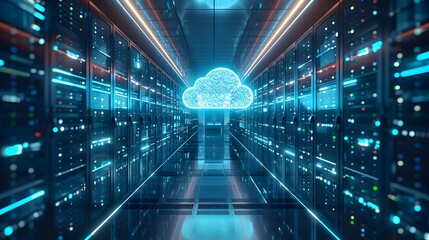 Hybrid Cloud Solutions for Flexible and Scalable IT Infrastructure Concept