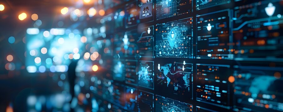 Synchronized Global Webinar for Multinational Company s New Product Launch with Digital Communication and Networking Concept