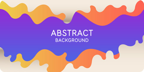Background with abstract shapes. A template for design and creativity. The composition of the figures. The illustration is in a modern style, simple and concise design.