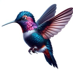 Fototapeta premium PNG Hummingbird animal beak wildlife