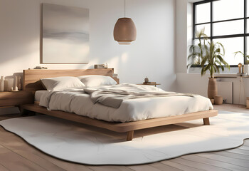 bedroom in hotel